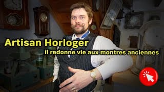 Portrait d'un horloger vintage défenseur d'un savoir-faire oublié