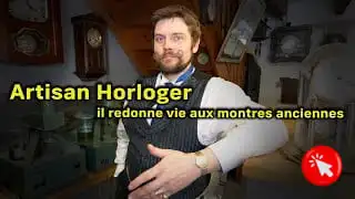 Portrait d'un horloger vintage défenseur d'un savoir-faire oublié